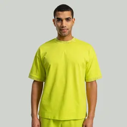 GymBeam OG1 STRIX Oversized Heavy T-Shirt in Chartreuse M – Produktbild 1 von 1