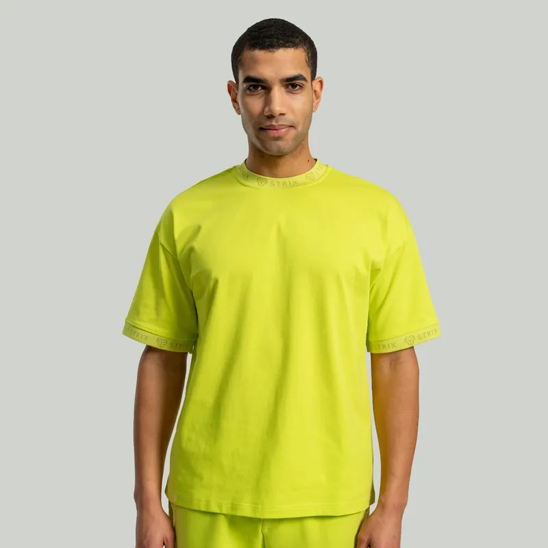 GymBeam OG1 STRIX Oversized Heavy T-Shirt in Chartreuse S – Produktbild 1 von 1