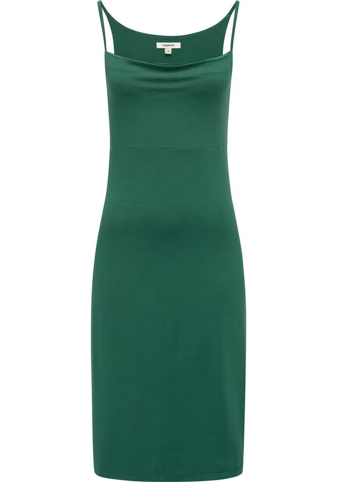 ragwear ragwear Sommerkleid Saturia Knielanges, leichtes Midikleid, Grün, – Produktbild 1 von 1