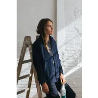 TWOTHIRDS TWOTHIRDS Damen vegan Jacke Mactan Navy Nord – Produktbild 1 von 1