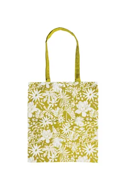 Tranquillo Stoffbeutel BLOSSOM CHARM - grün – Produktbild 1 von 1