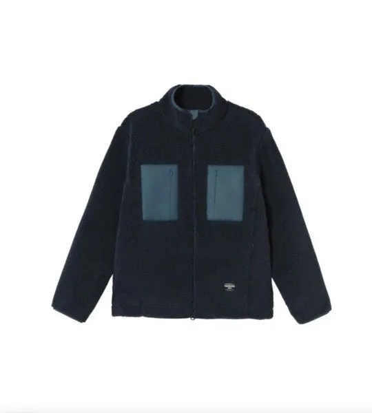 thinking mu thinking mu Navy Marcus Jacket, Blau (navy), – Produktbild 3 von 4