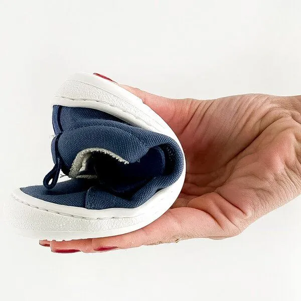 Pololo Pololo Barfuß-Sneaker aus Baumwolle, unisex, Blau, – Produktbild 2 von 3