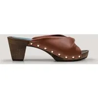 AGAZI AGAZI Damen vegan Clogs All That She Wants! Veganes Öko-Leder Karamell – Produktbild 1 von 1