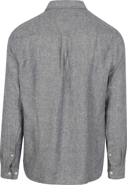 KnowledgeCotton Apparel KnowledgeCotton Apparel Hemd Leinen Vintage Indigo - Größe L – Produktbild 1 von 1