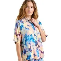 Dedicated DEDICATED Alsvik - Buntes Shirt aus Lyocell, Ikat field multi (bunt), – Produktbild 1 von 1