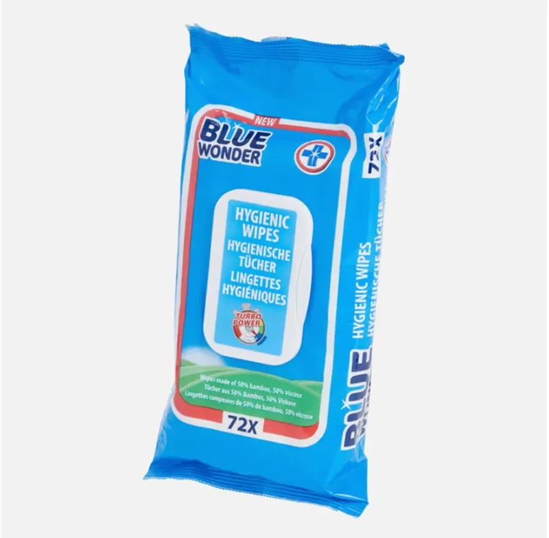 Blue Wonder Hygienetücher 144 Stück Reinigungstücher (144-tlg) – Produktbild 2 von 2