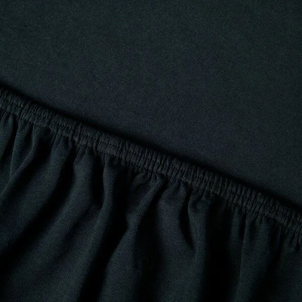 Kayori Kayori Tara Spannbetttuch Stretch Jersey, Schwarz, – Produktbild 2 von 4