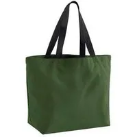 BagBase BagBase Umhängetasche Schultertasche Carryall Bag Schulterriemen Wasserabweisendes Gewebe Shopper Einkaufstasche, Pine green, – Produktbild 1 von 1
