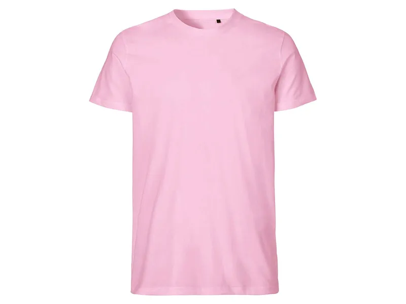 Neutral Neutral Bio-Herren-T-Shirt mit Rundhalsausschnitt light pink, Gr. XL – Produktbild 1 von 1