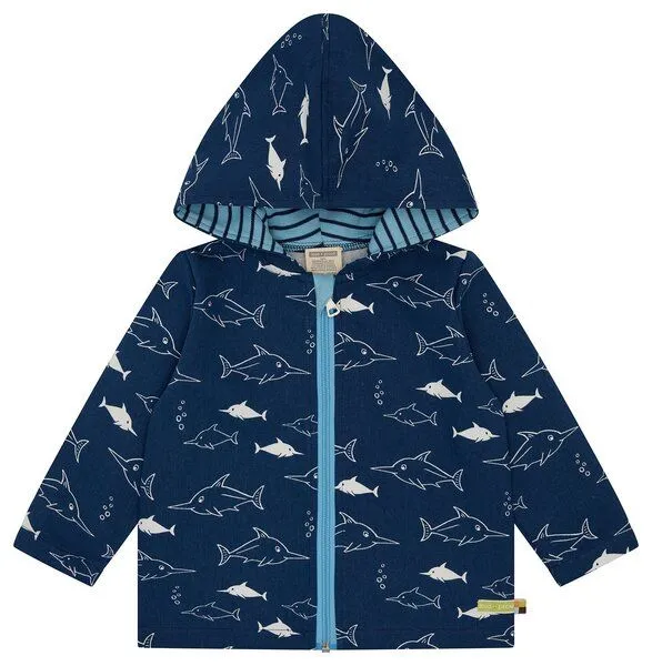 loud + proud loud + proud Babys & Kinder Outdoorjacke, GOTS-zertifiziert, Ultramarine(blau), – Produktbild 3 von 6