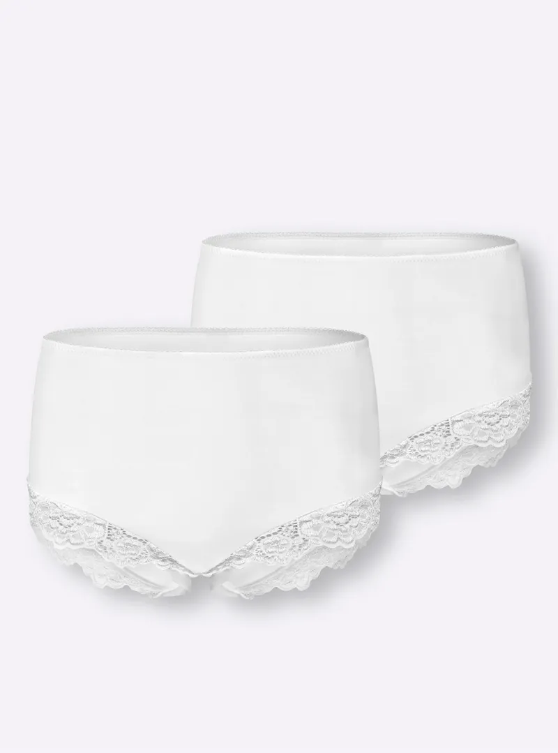 wäschepur Taillenslip weiß, Weiß, – Produktbild 2 von 3