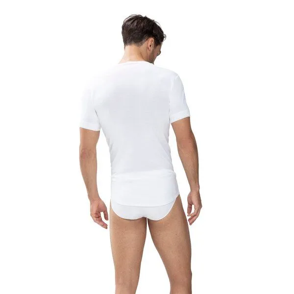 mey Mey T-Shirt | körpergerechter Funktionsschnitt | Unterhemd Noblesse, Weiss, – Produktbild 2 von 2