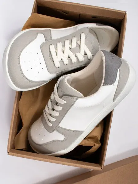 Will's Vegan Store Will's Vegan Store Barfuß-Sneaker, Schwarz & grau, – Produktbild 4 von 4