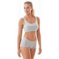 ORGANICATION ORGANICATION BRIANNA | Bralette aus Bio-Baumwolle und TENCEL Modal, Grey melange, – Produktbild 1 von 1
