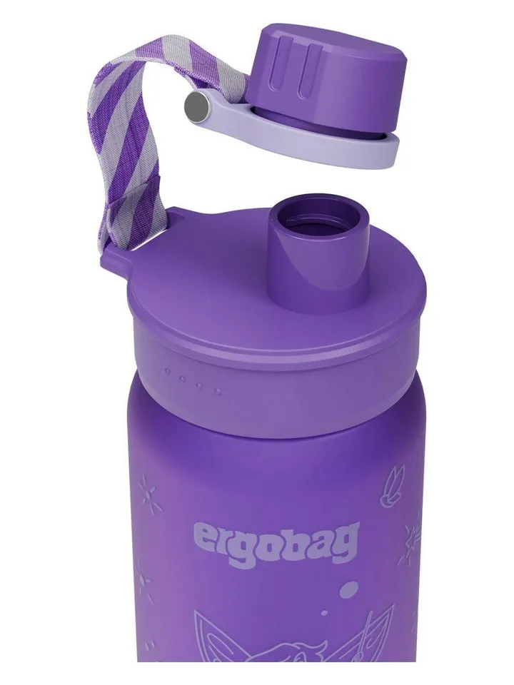 Ergobag Ergobag Trinkflasche Trinkflasche, auslaufsicher und kohlensäuregeeignet, Lila, – Produktbild 8 von 8