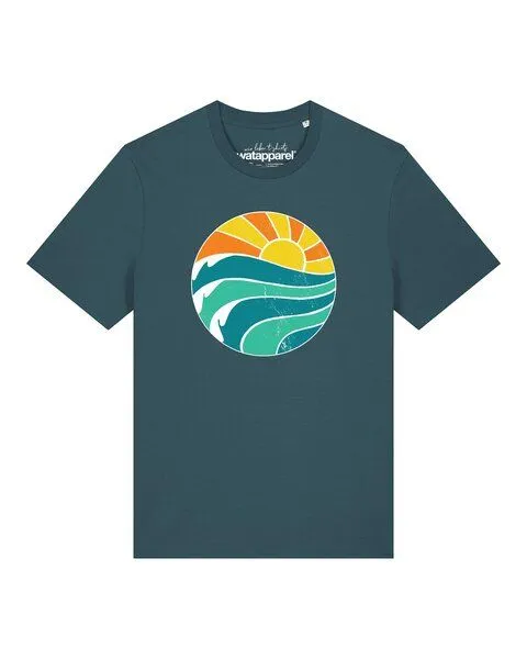 watapparel watapparel T-Shirt Unisex Summer Sun, Stargazer, – Produktbild 1 von 2