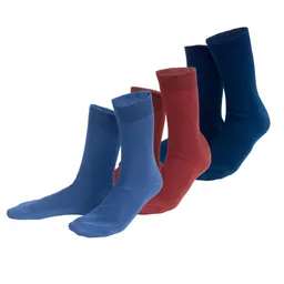Living Crafts LIVING CRAFTS - Unisex Socken, 3er-Pack - Mehrfarbig (100% Bio-Baumwolle), Nachhaltige Mode, Bio Bekleidung – Produktbild 1 von 1
