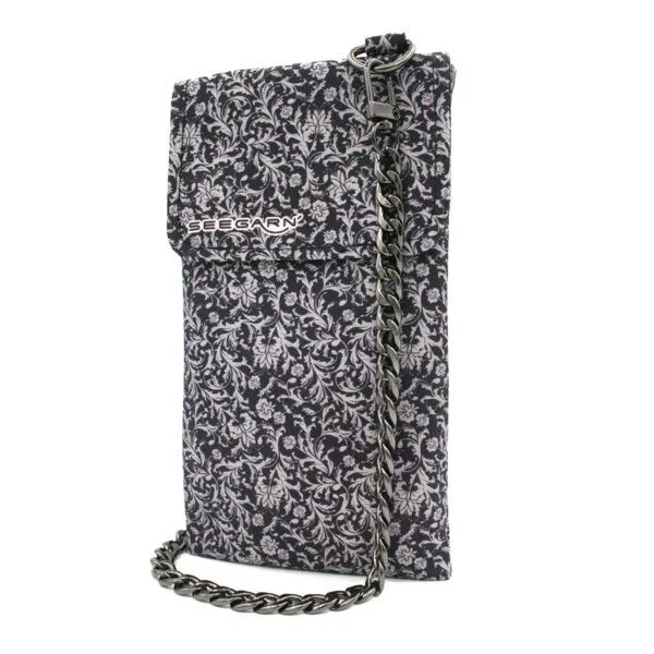 Seegarn Seegarn Handytasche / Umhängetasche (MB23), K2 - kette schwarz, – Produktbild 1 von 3