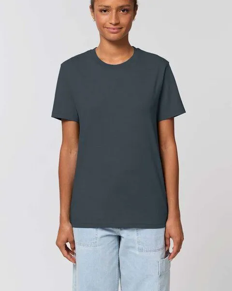 YTWOO YTWOO 3er Pack Basic Unisex T-Shirt aus Bio Baumwolle | viele Farbkombinationen | Fair Trade | Nachhaltig, Navyblau-indianblau-hellblau, – Produktbild 4 von 4