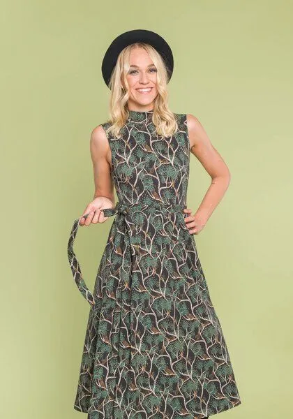 Atelier SNOW Atelier SNOW Maxi-Wickelrock Odessa, Akazien, – Produktbild 6 von 7