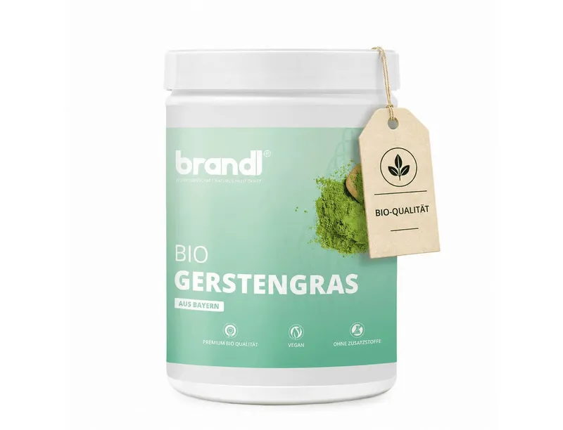 Brandl Nutrition Brandl Nutrition Gerstengras Pulver – Produktbild 3 von 6