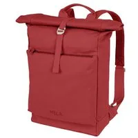 MELA Rucksack AMAR | von MELA | Fairtrade & GOTS zertifiziert, Burgunderrot, – Produktbild 1 von 1