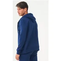 ORGANICATION ORGANICATION Sweatjacke aus Bio-Baumwolle, Navy, – Produktbild 1 von 1