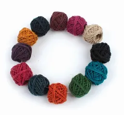 El Puente El Puente Macrameeschnur, 12er-Set | Fair Trade & Handmade aus Bangladesch – Produktbild 1 von 1