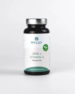 MYLILY MYLILY Zink & Vitamin C - Alltagsheldin - 90 Kapseln - vegan, hochdosiert, pflanzlich – Produktbild 1 von 1