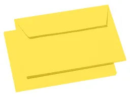 Clairefontaine 20 Clairefontaine Briefumschläge 'Pollen' C6, Haftklebung, o. Fenster, 120 g/m² gelb – Produktbild 1 von 1