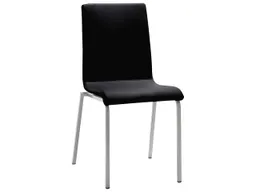 Esszimmerstuhl "LIFE" 100 % Polyester, schwarz – Produktbild 1 von 1