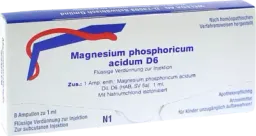 Weleda WELEDA MAGNESIUM PHOSPHORICUM ACIDUM D 6 Ampullen 8X1 ml Ampullen – Produktbild 1 von 1