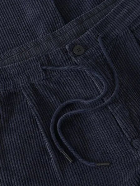 KnowledgeCotton Apparel KnowledgeCotton Apparel Cord-Hose Fig Comfort, Night sky, – Produktbild 4 von 4