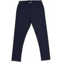 Walkiddy Kinder Leggings GOTS zertifiziert – Dunkelblau, Bio-Baumwolle mit Elasthan, elastischer Bund | Walkiddy – Produktbild 1 von 1