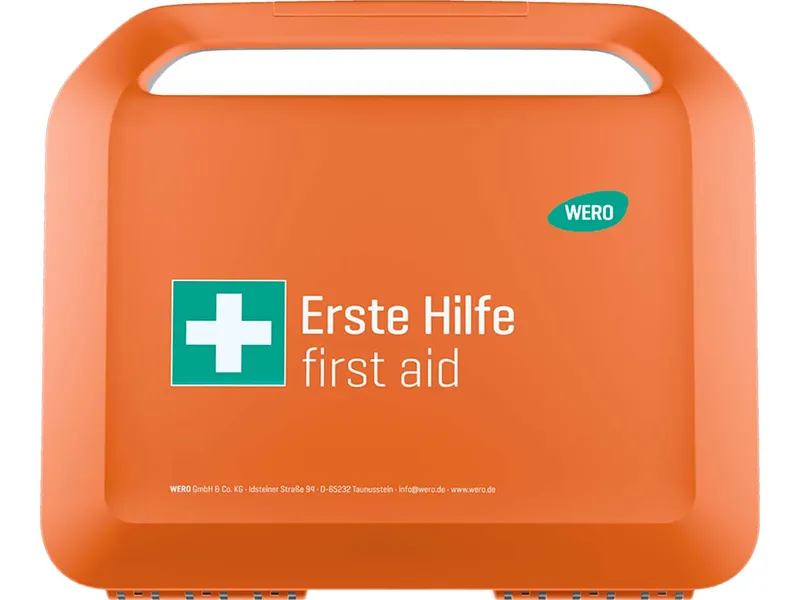 WERO WERO Erste-Hilfe-Koffer "Smart Case" 48 x 41 x 17 cm, groß, leer, inkl. Wandhalterung – Produktbild 1 von 2