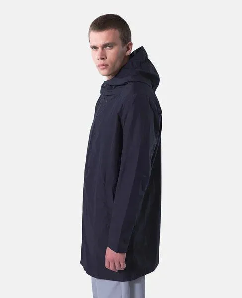 Unfeigned Unfeigned Leichte Jacke Technical Trench SS, Navy (blau), – Produktbild 3 von 4