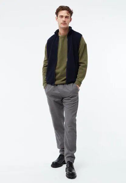 Givn Berlin Givn Berlin Fleeceweste GBSIMON aus recyceltem Polyester, Dark blue, – Produktbild 3 von 3