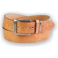 Greenbelts Greenbelts Herren Ledergürtel BARRIE, Cognac, – Produktbild 2 von 5