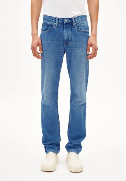ARMEDANGELS ARMEDANGELS DYLAANO Herren Slim Straight Jeans recycelte Baumwolle, Blue, – Produktbild 8 von 8