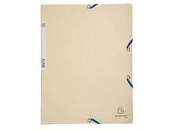 Exacompta 25 Exacompta Sammelmappen, Colorspan-Karton, 400 g/m², DIN A4, 3 Klappen, elfenbein – Produktbild 1 von 1