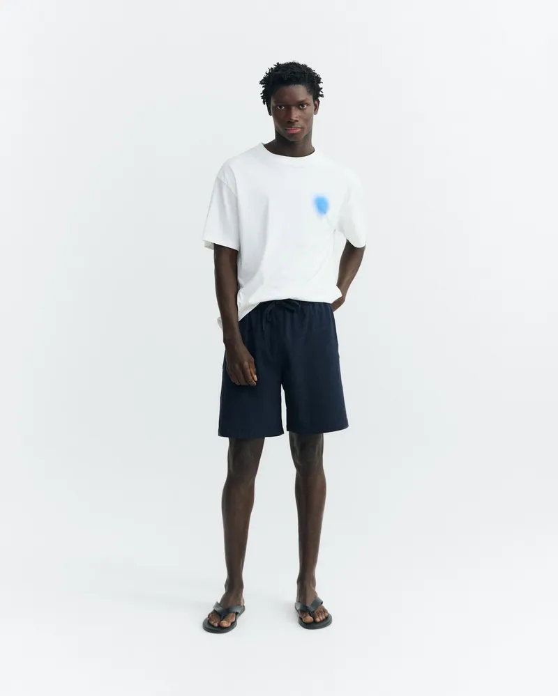 thinking mu Thinking MU Herren vegan Shorts Henry Navy, Extra dunkelblau, – Produktbild 1 von 2