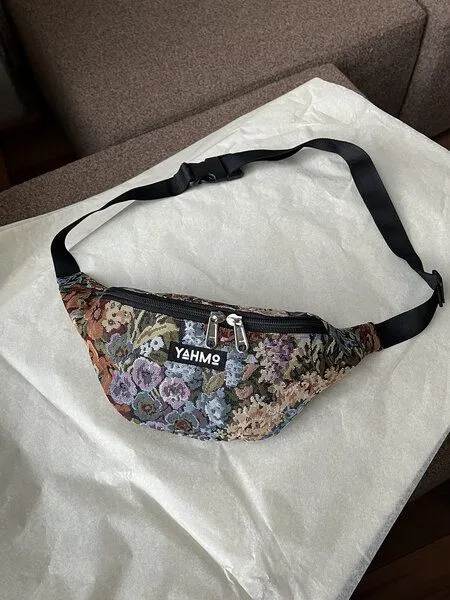 Yahmo Yahmo Fritzi Sofa Bauchtasche, Bouquet (blau), – Produktbild 1 von 4