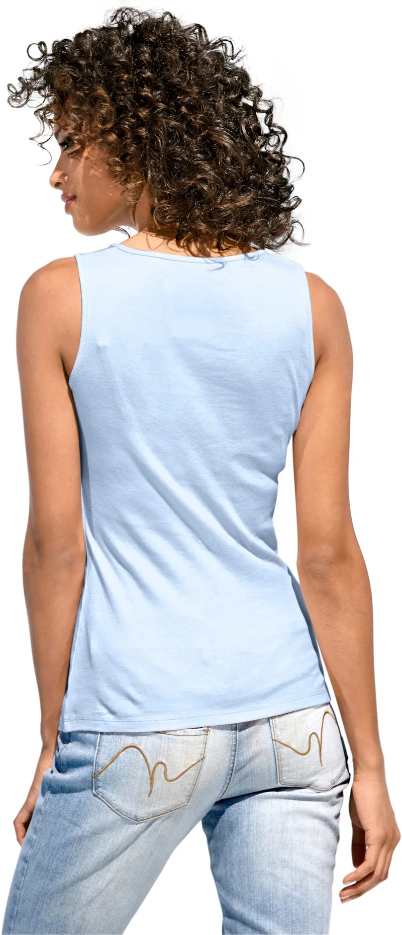 heine Shirttop bleu, Bleu, – Produktbild 2 von 2