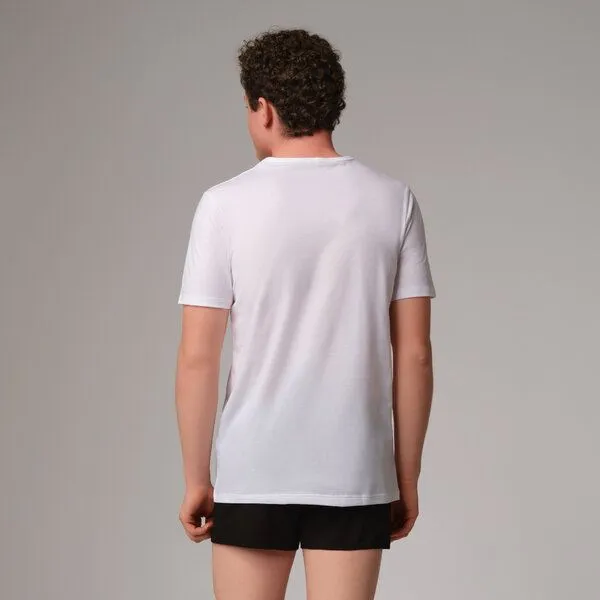 comazo|earth comazo|earth Fairtrade Shirt kurzarm | GOTS zertifiziert, Weiss, – Produktbild 2 von 4