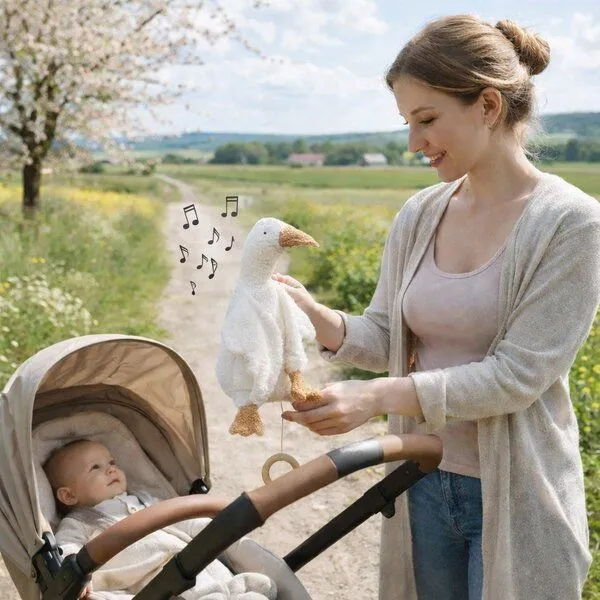 Efie Efie Spieluhr Gans weiß – Produktbild 2 von 8