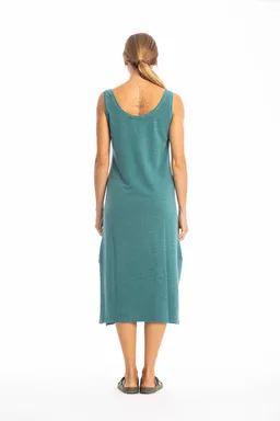 RAVENS VIEW IBIZA RAVENS VIEW IBIZA Damen vegan Kleid Demi Aqua Grün – Produktbild 1 von 1