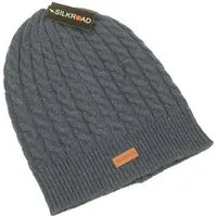 Silkroad - Diggers Garden Silkroad - Diggers Garden SILKROAD Mütze - Strickmütze mit Zopfmuster Beanie aus 100% Lammwolle, Anthrazit, – Produktbild 1 von 1