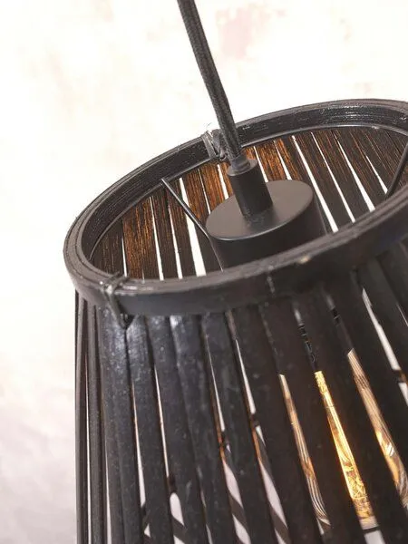 GOOD&MOJO GOOD&MOJO Stehlampe Merapi S diamond, Schwarz, – Produktbild 4 von 4