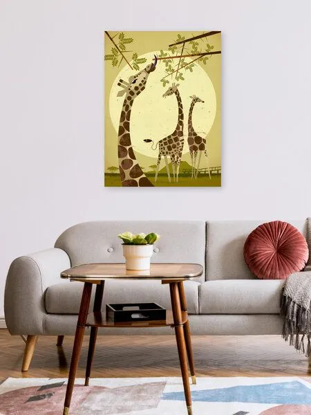 Photocircle Photocircle Poster / Leinwandbild - Giraffen – Produktbild 2 von 4